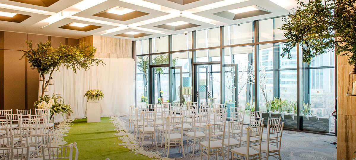 INTERCONTINENTAL TERRACE WEDDING