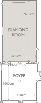 DIAMOND HALL Floor Plan
