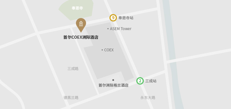 Intercontinental Seoul Coex Location